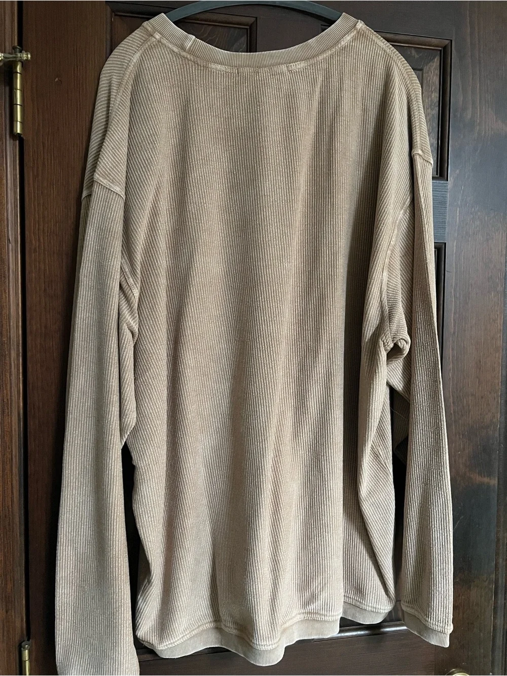 Moon Ryder Oversized Mineral Washed Ribbed Sweatshirt 2X NWOT - Picture 3 of 4